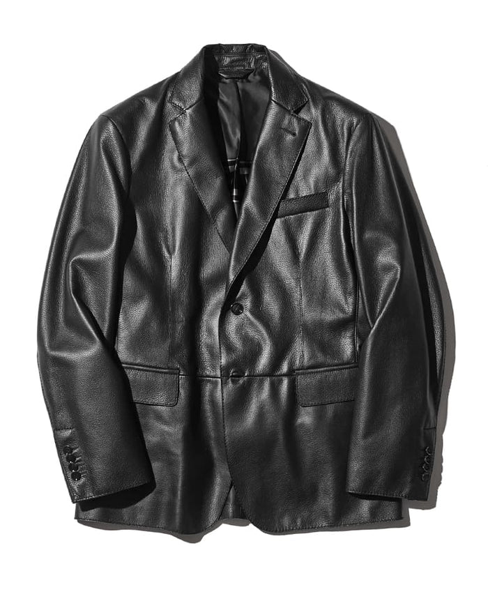 Cipriani FIRENZE リアルレザージャケット イタリア製 44 黒 レザー