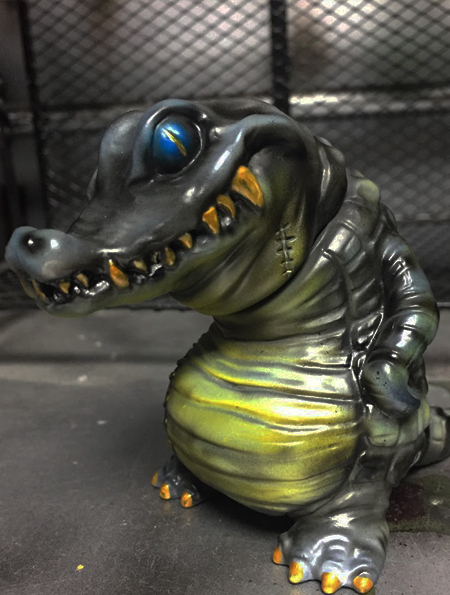 人喰いワニのクロちゃん | KAGEMARU DESIGNS