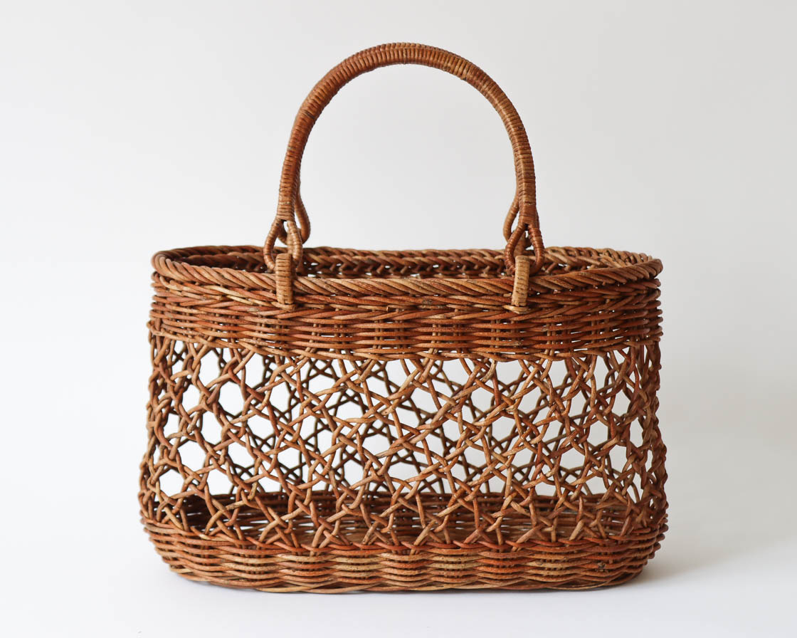 青森 あけび 手提げ (亀甲編み)