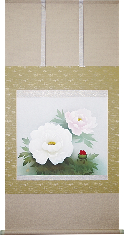 牡丹 | 岐阜の掛軸(掛け軸)メーカー偕拓堂アート