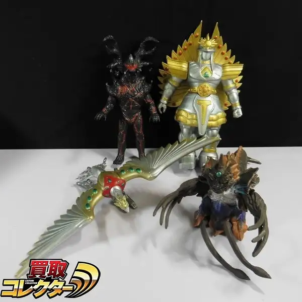 買取】ヤマトタケル ソフビ まとめて ウツノイクサガミ クマソガミ