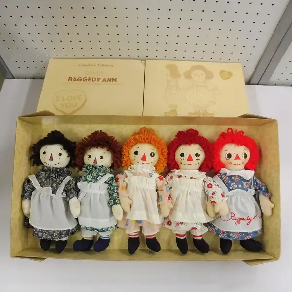 買取】ニッカーボッカー社 ラガディ アン&アンディ ぬいぐるみ まとめ