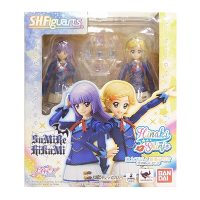 参考価格】限定 S.H.Figuarts アイカツ! 氷上スミレ 新条ひなき 冬制服