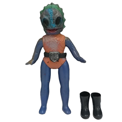 参考価格】旧バンダイ 仮面ライダー 面取れソフビ (ブリキ製ベルト