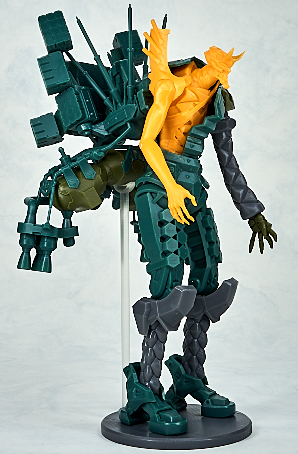 降下装備も迫力のエヴァ新2号機 デジタルガレージキット一般発売