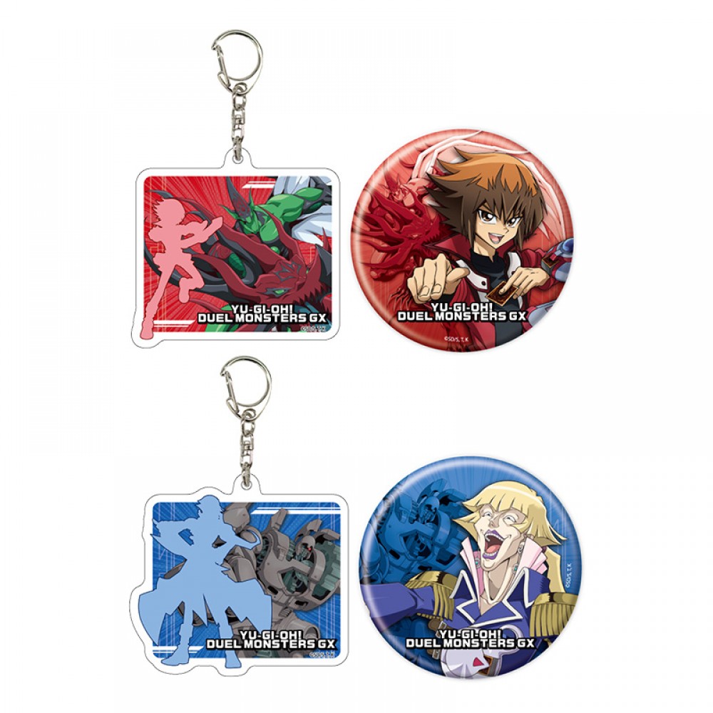 アクリルキーホルダー＆缶バッジセット「遊☆戯☆王デュエル