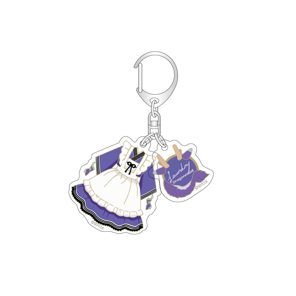 遊戯王カードゲーム25周年 ドラゴンメイド衣装チャームコレクション