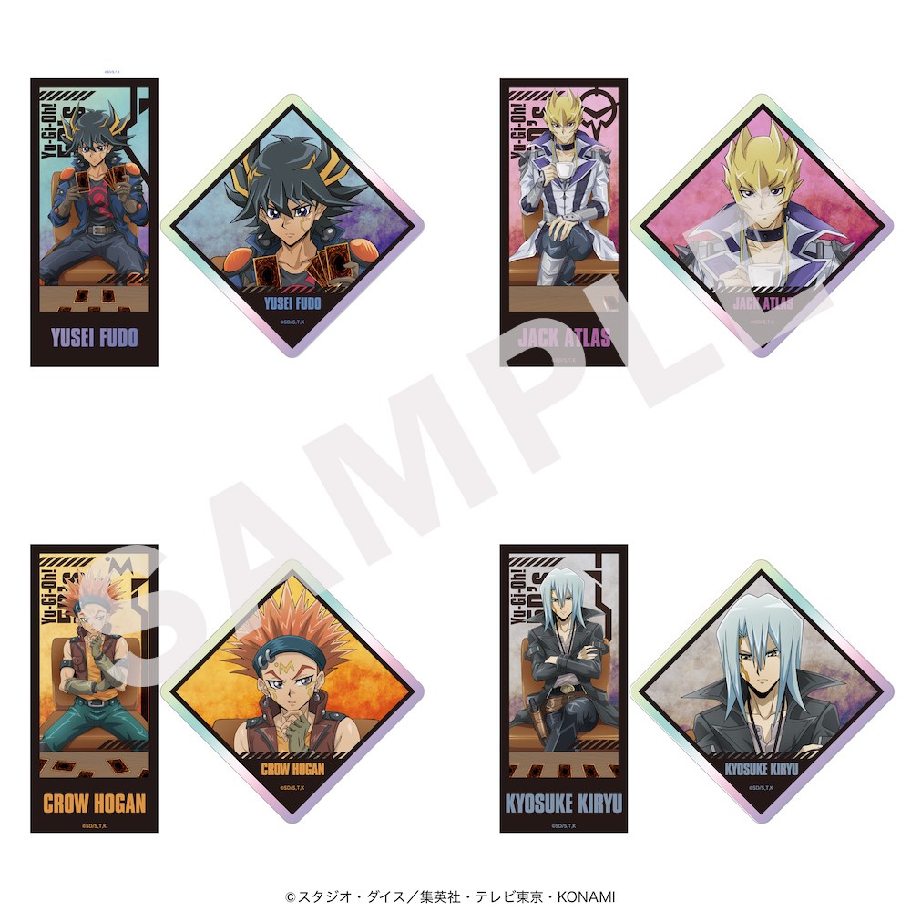 遊☆戯☆王5D's」オーロラステッカーセット（全4種） | KAIBA
