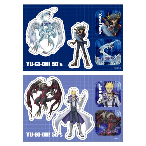 PETANTシール「遊☆戯☆王5D's」（全2種） | KAIBA CORPORATION STORE