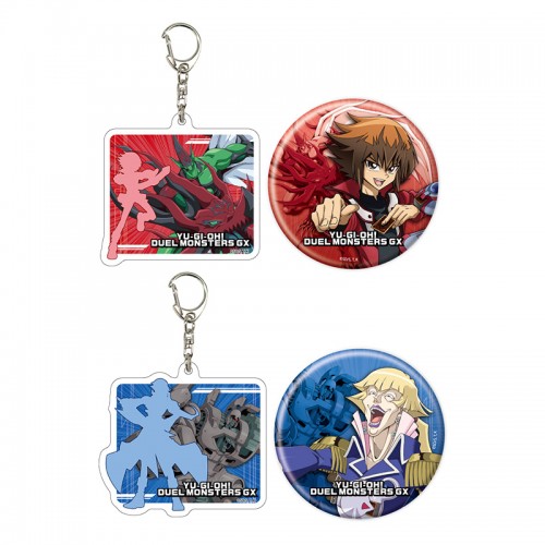 アクリルキーホルダー＆缶バッジセット「遊☆戯☆王デュエル