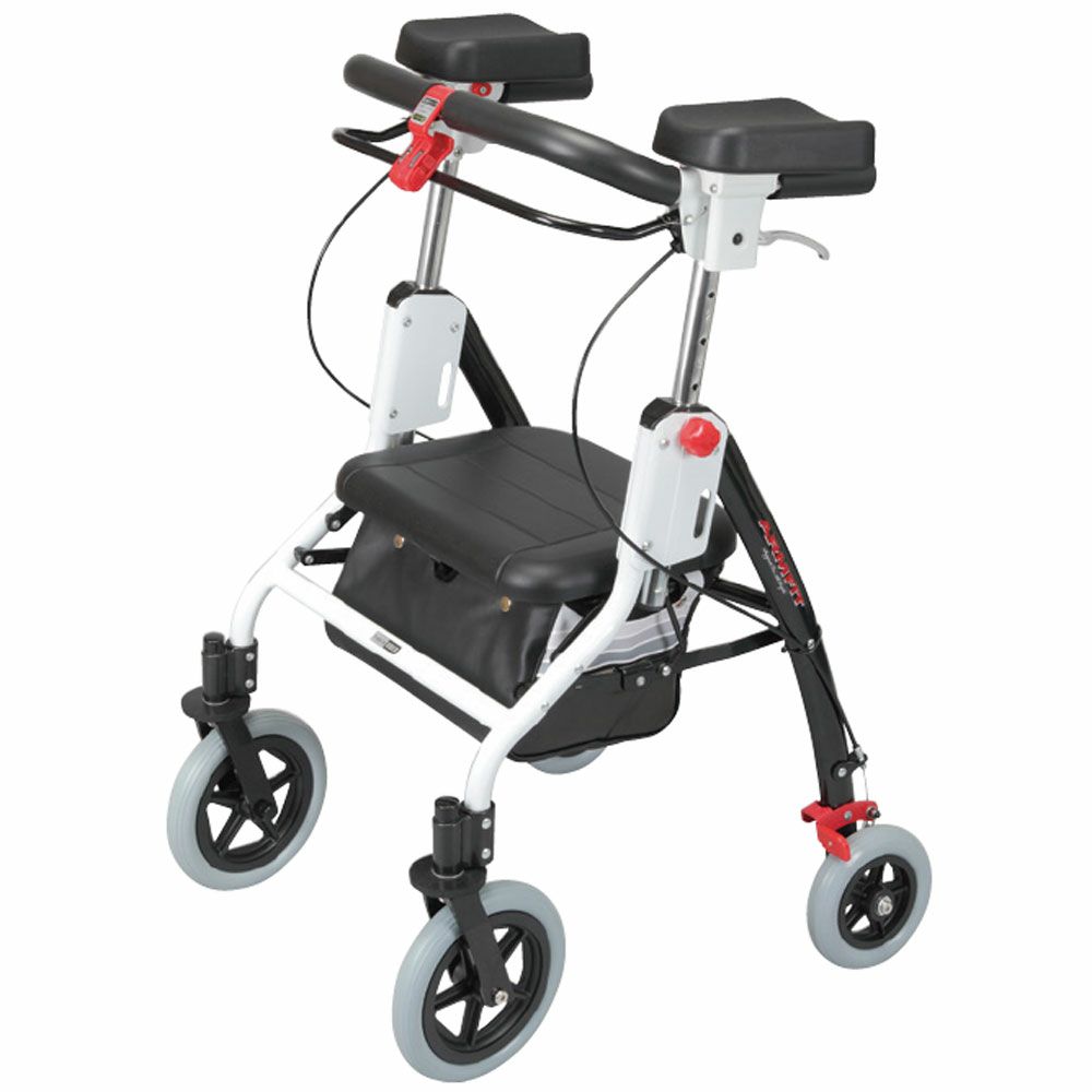 安寿 リトルターン ハイタイプ／ロータイプ 小回りのきく歩行車 | 介護