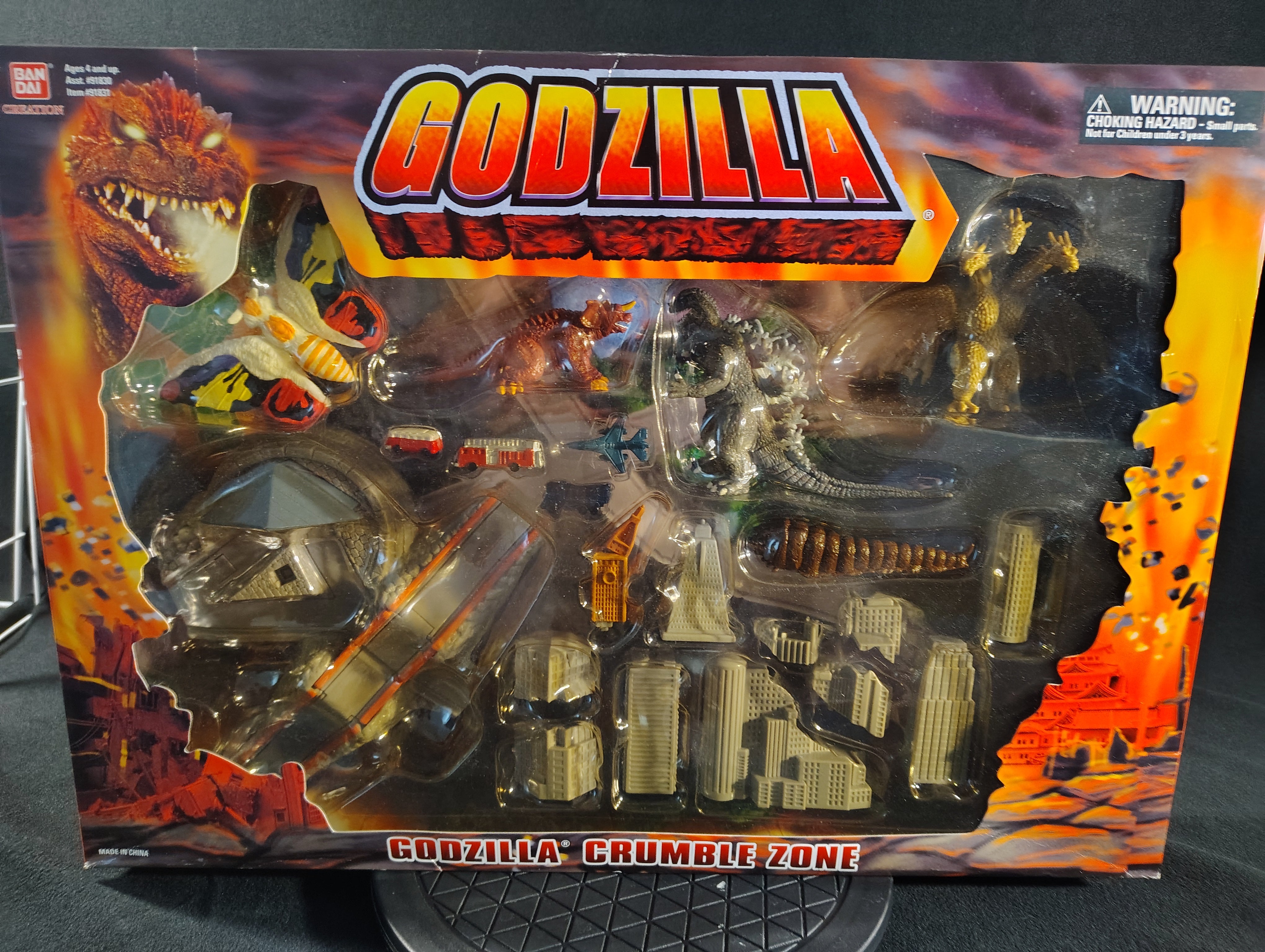 Bandai Vintage Godzilla Crumble Zone Set – Kaiju Kingdom Collectibles