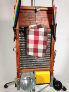 010 ウォッシュボード | kajiiの手作り楽器図鑑 kajii's musical