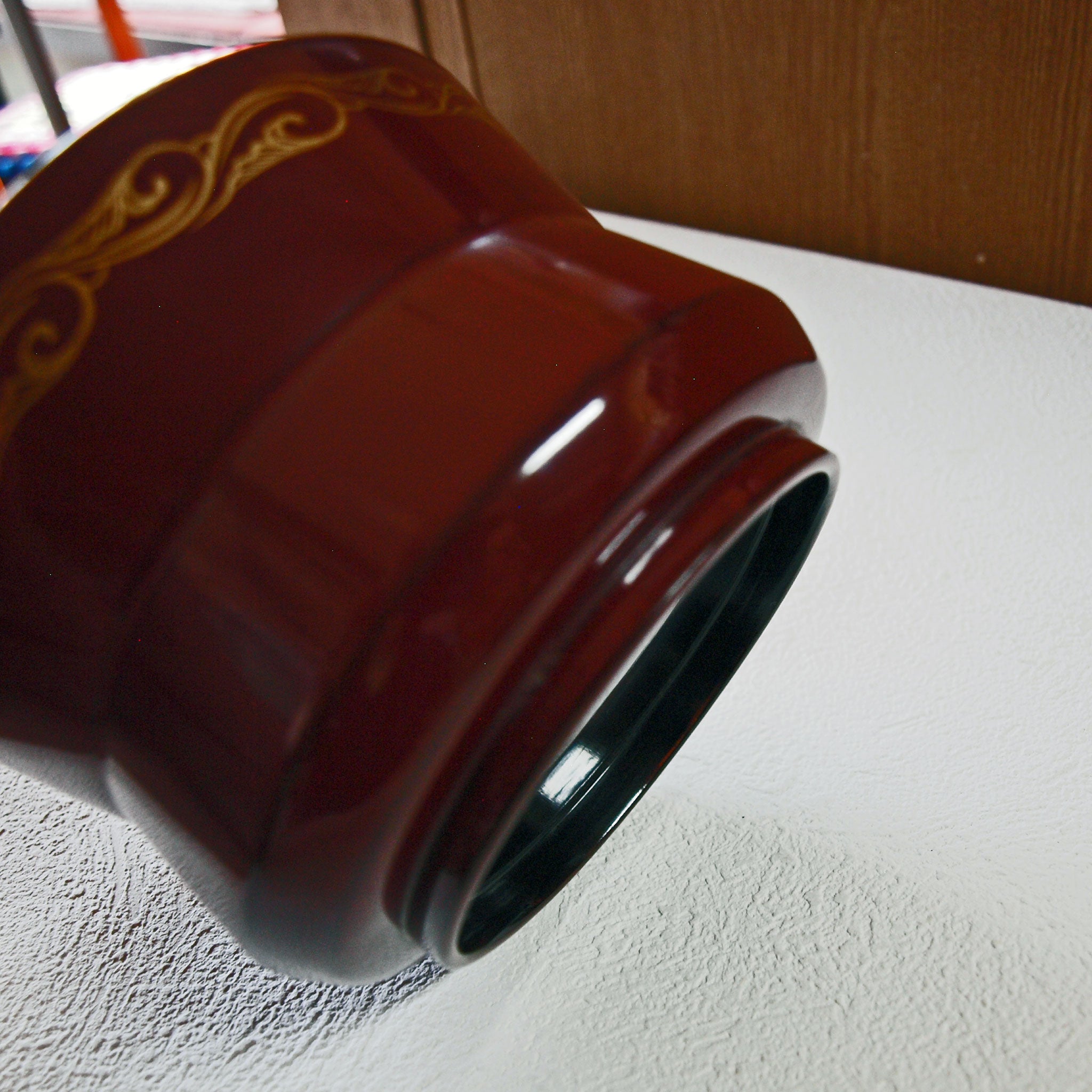 杯洗/盃洗・木製・漆塗内黒金魚蒔絵 – かく丸漆器問屋EC