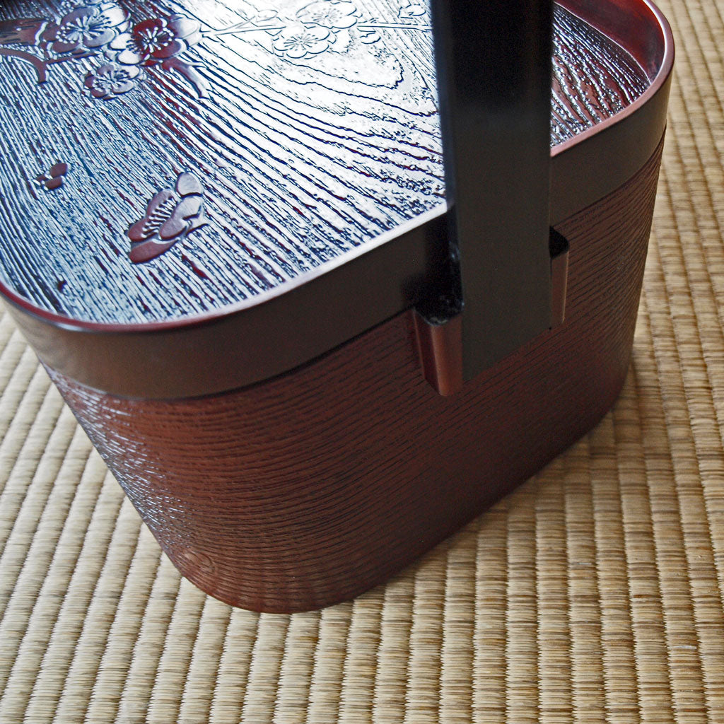 茶櫃・手提げ・梅絵・昭和レトロ・ノスタルジック・PC – かく丸漆器問屋EC