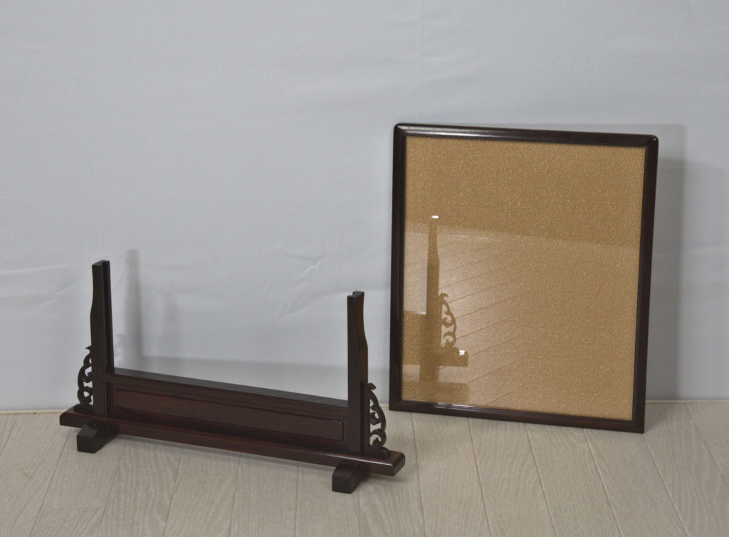 雑貨:色紙立て 紫檀 若畑作 no.8206(日本製) / 唐木家具OSAKA