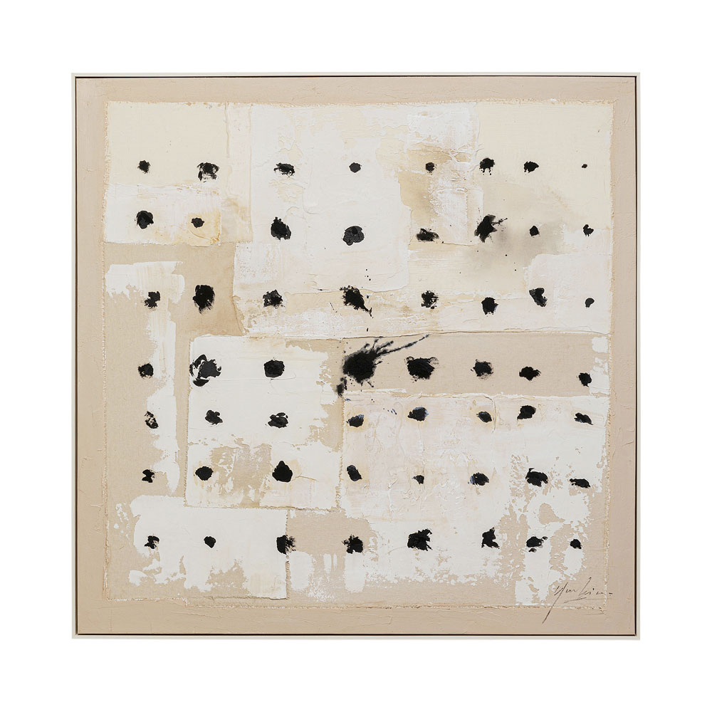 クリエイティブドット 120x120cm フレームピクチャー ｜【KARE】ドイツ