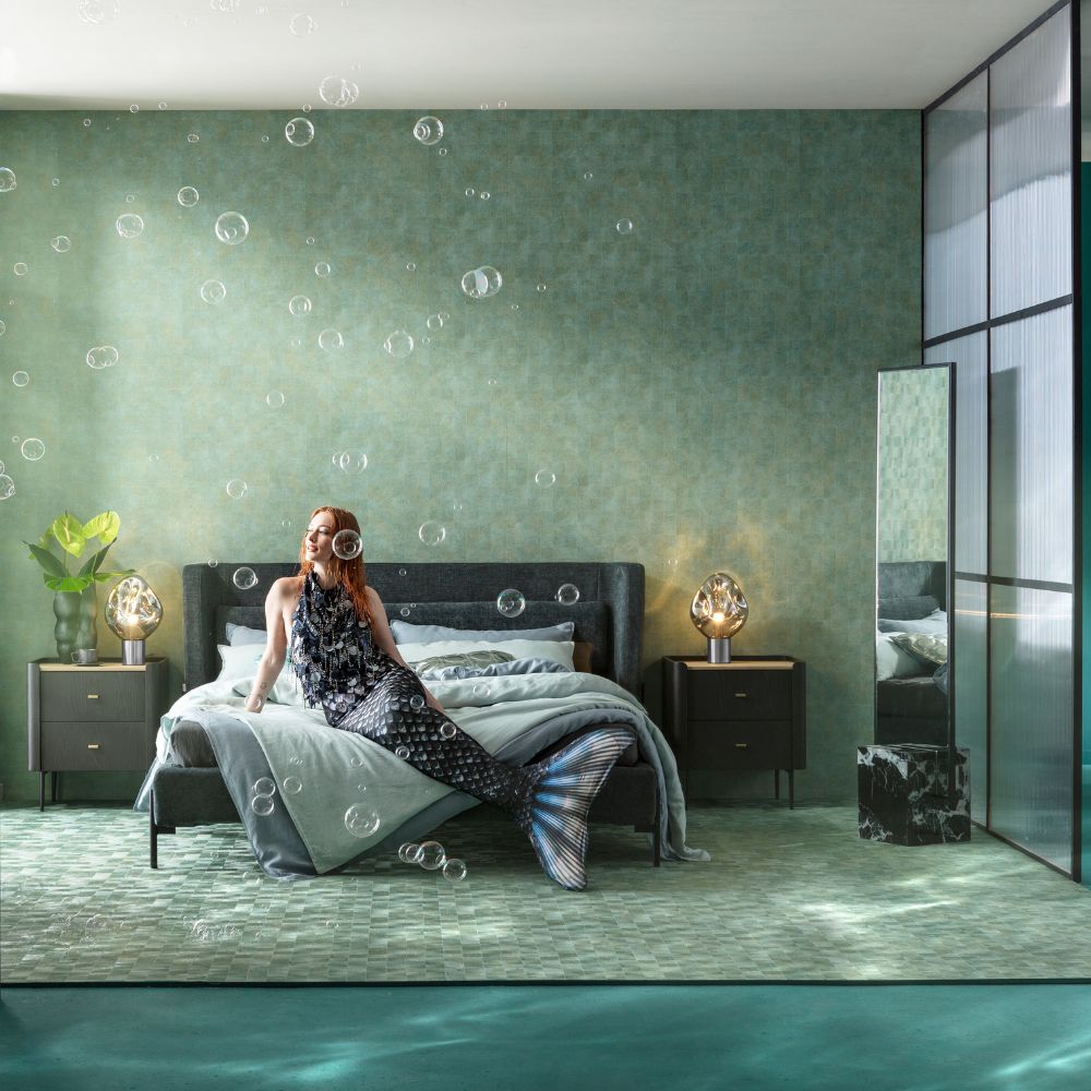 チボリグリーン ベッド 160x200cm（クイーンサイズ） * - ベッドの通販