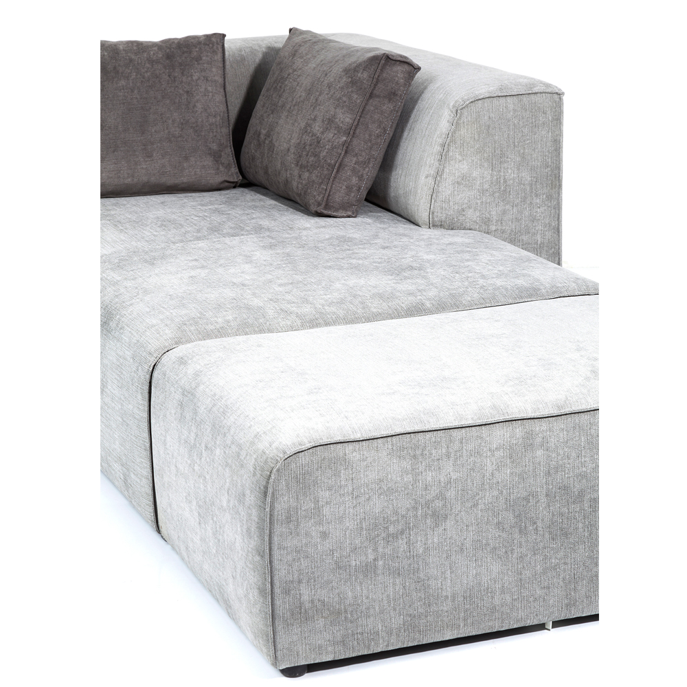 インフィニティ オットマン(ライト) グレー ソファ * - L型ソファー