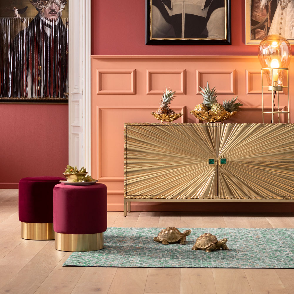 廃番】チェリー ボルドーブラス O35cm スツール - スツールの通販