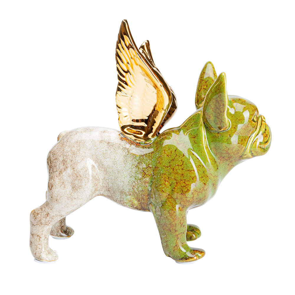 エンジェルウィングスドッグA / GR デコフィギア - オブジェ・置物の