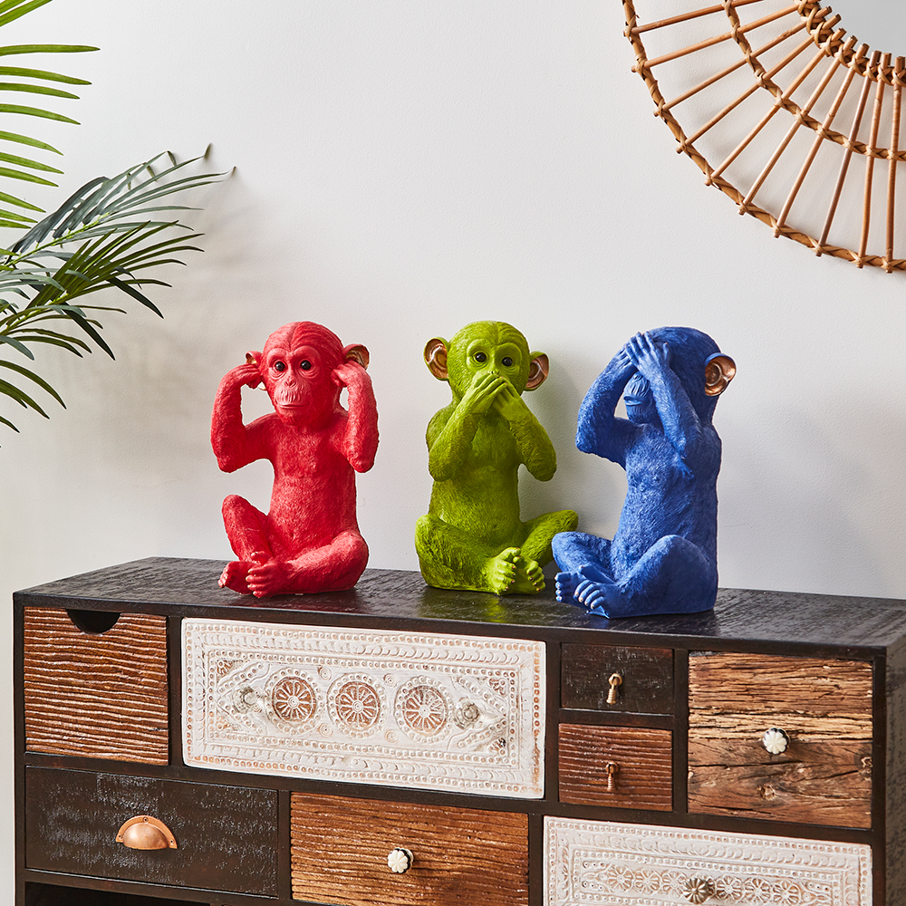 モンキーイワザルライム マネーボックス - 貯金箱の通販 ｜【KARE