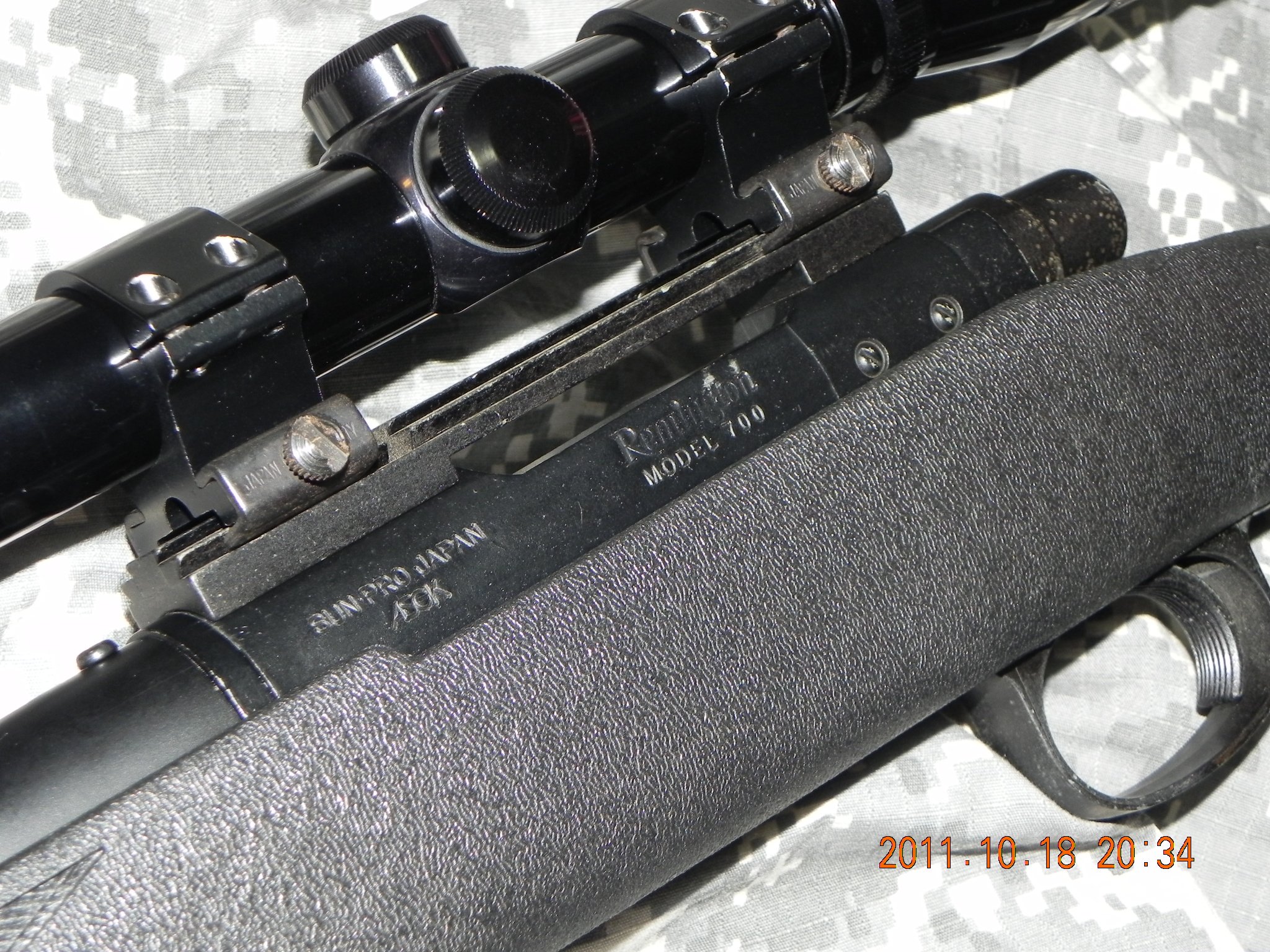 Sun Project Remington M700 Varmint Synthetic 少しグレードアップ