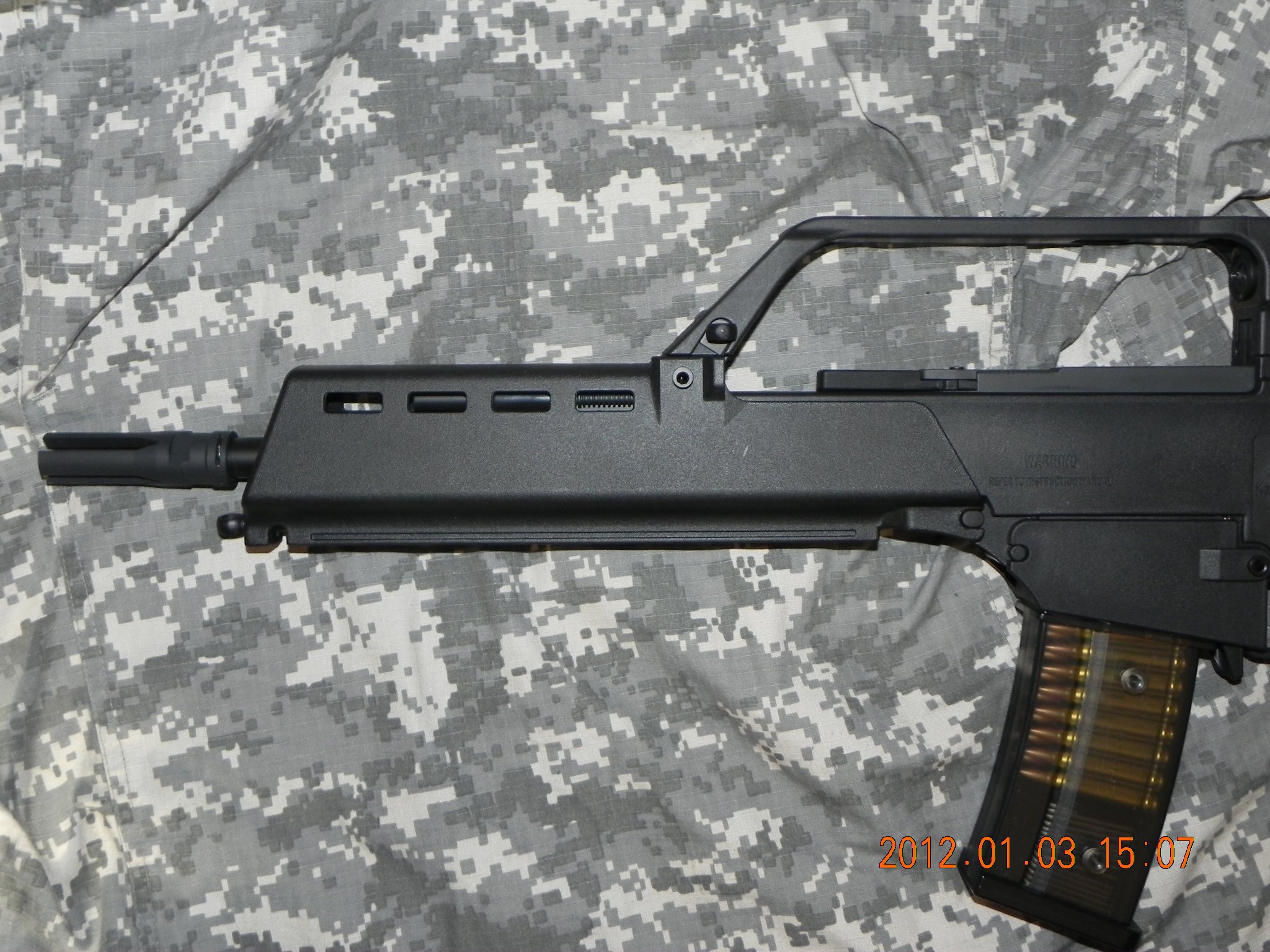 G36K のハンドガード(ﾟωﾟ)(？) | A Mind Beside Yourself