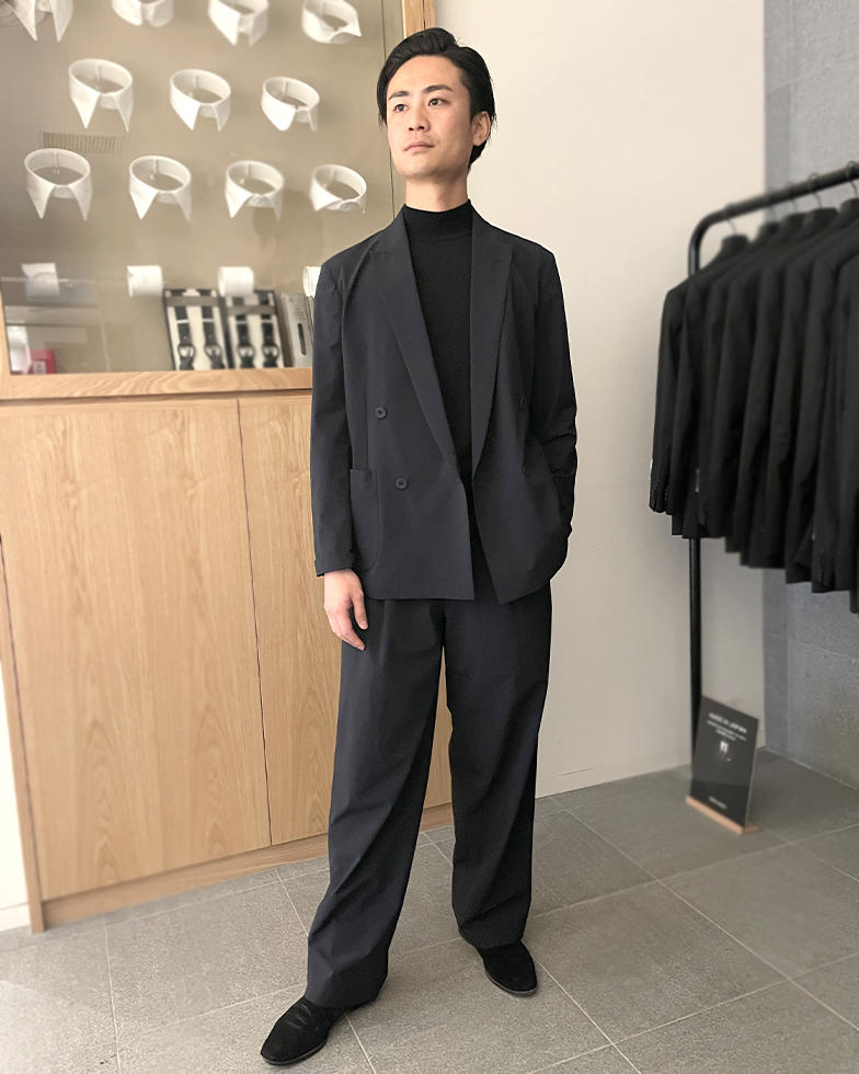 ネイビーカジュアルセットアップ 大阪本町店 山本龍也 | オーダー