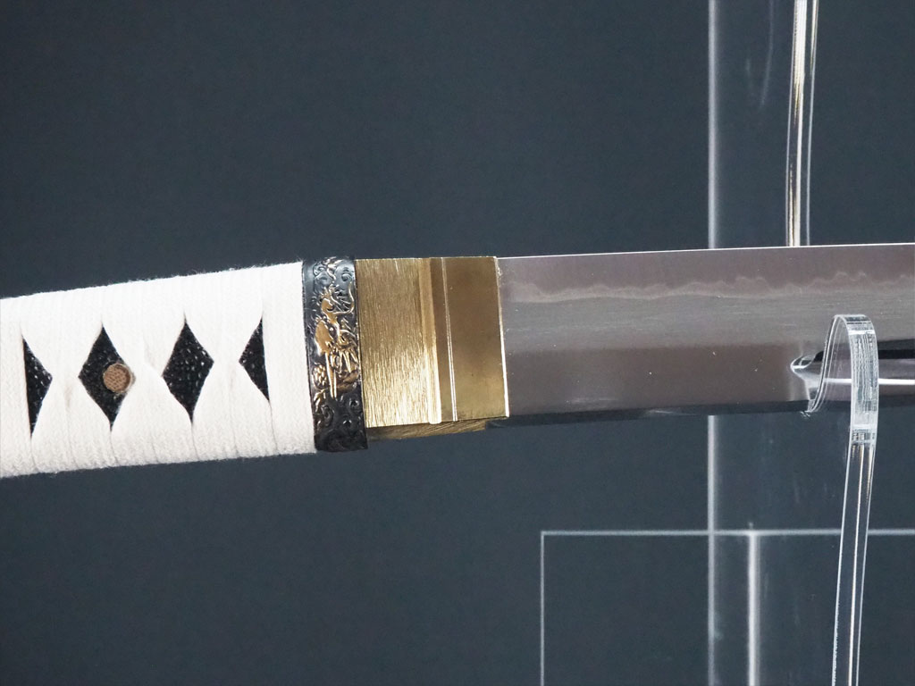 北海道S様 居合刀特注製作（鍔のない白い打刀拵） - 刀部 かたなべ