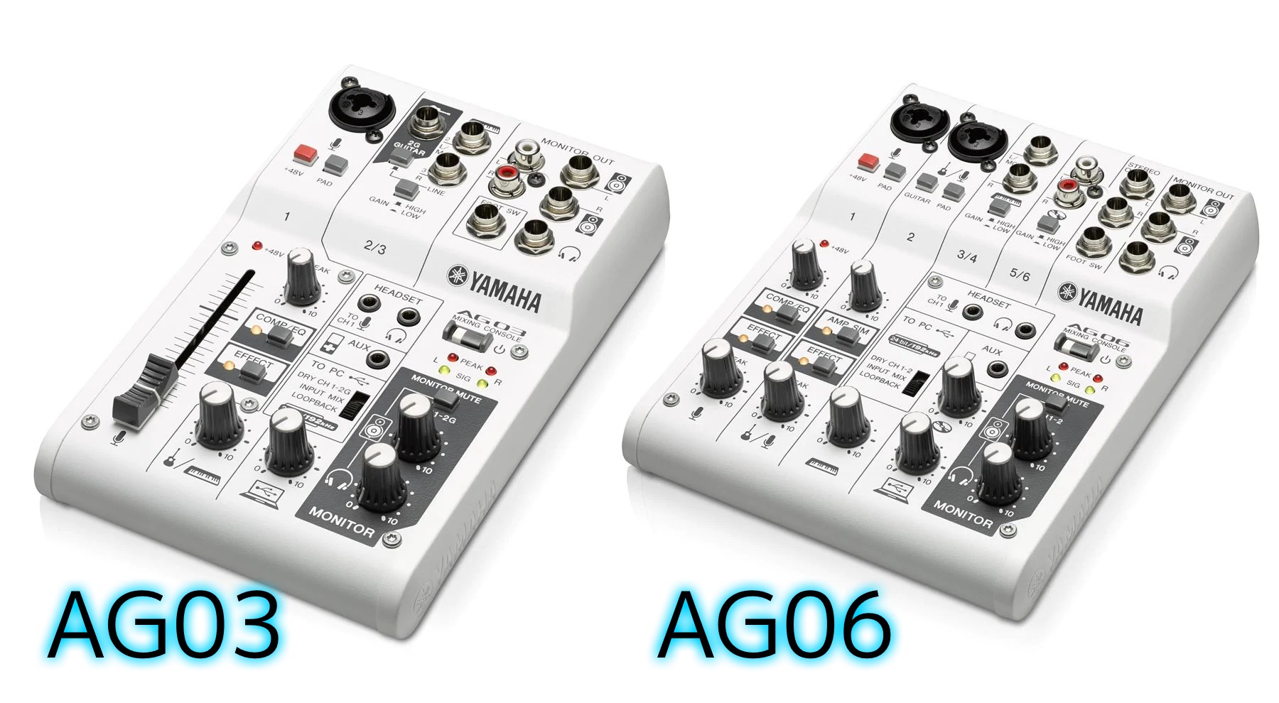 YAMAHA AG06/AG03 ゲーム実況や生配信などに！ | かつデジ