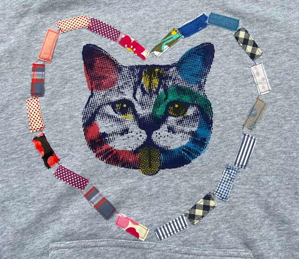 猫柄】カツミアート（松下カツミ）パーカー：ワンオフパーカー：Style