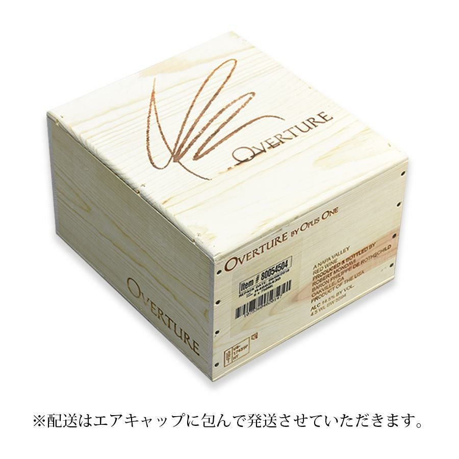 オーヴァチャー NV 1ケース 6本 オリジナル木箱入り オーパスワンの