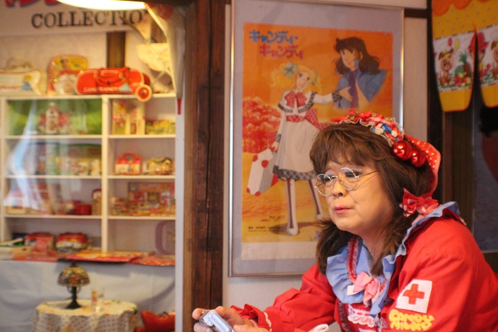 柴又の昭和レトロ喫茶セピアに 「キャンディ・キャンディ博物館