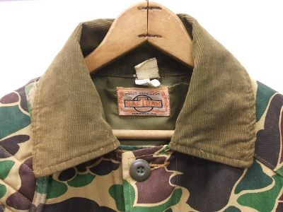 70～80年代【SAFTBAK】ダックハンターカモフラージュ ハンティング