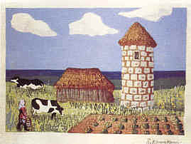 風景｜鹿沼市立川上澄生美術館