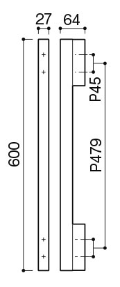 手すり（I型） KH-67 (KH-67-4N) | Products | KAWAJUN Global Hardware