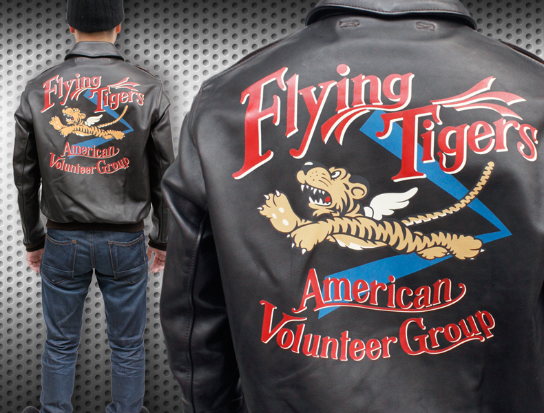 AVIREX アビレックス A-2 フライングタイガース フライトレザー