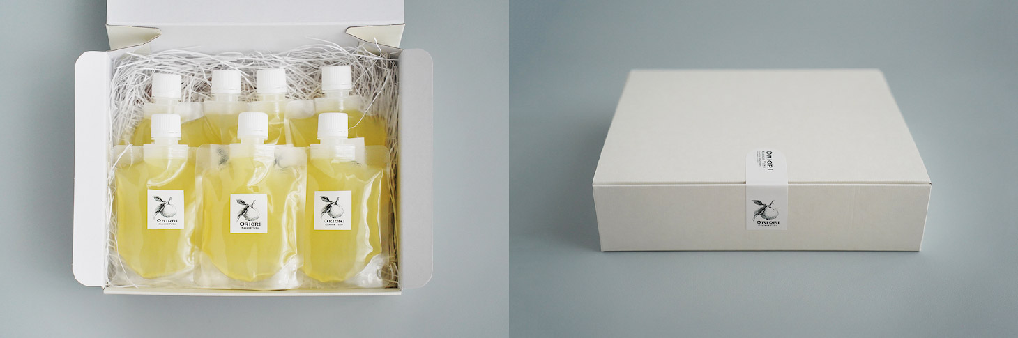 ゆずゼリー120g 7個入り（ORIORI）／ 川根柚子協同組合