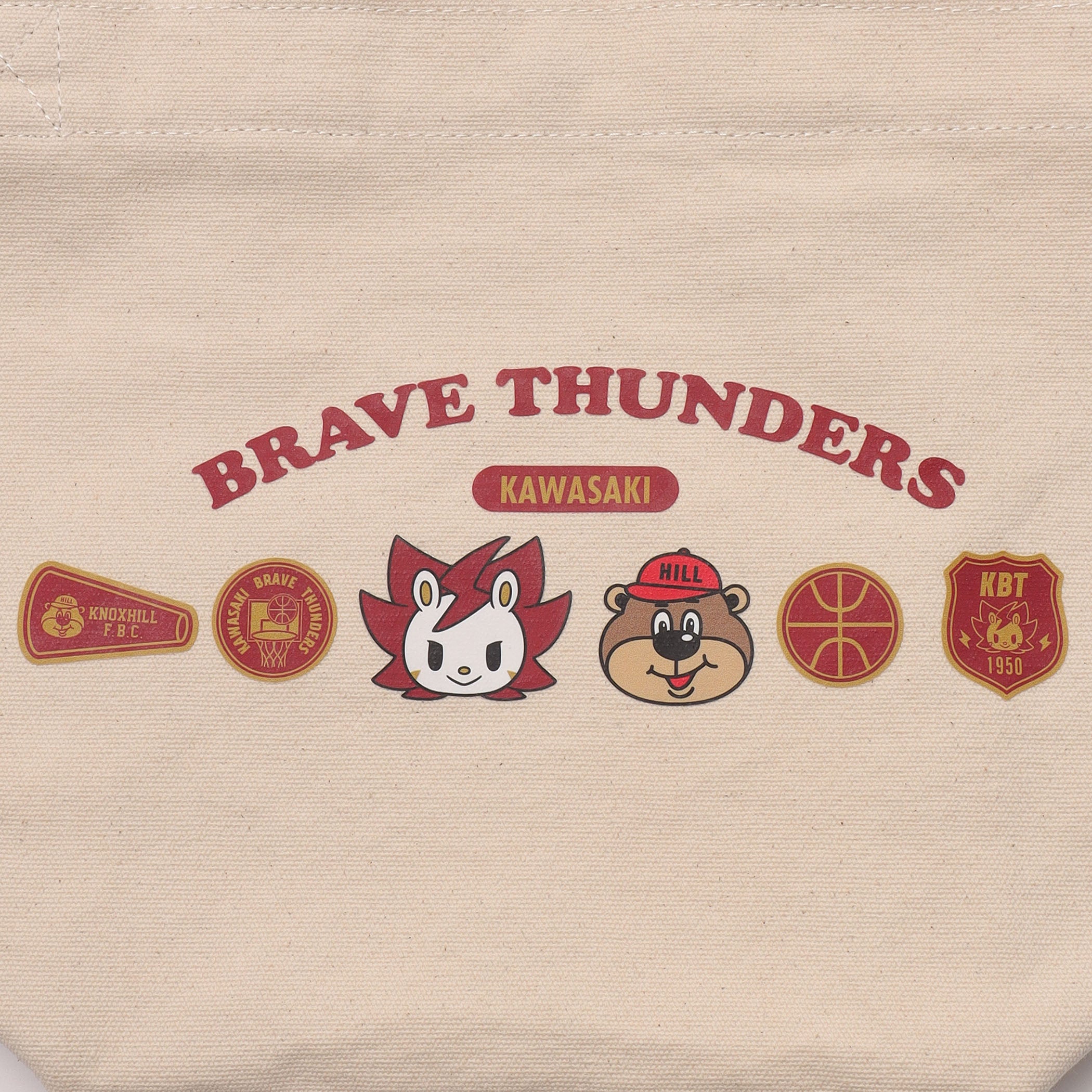 niko and  ×KBT トートバッグ(S) – KAWASAKI BRAVE THUNDERS