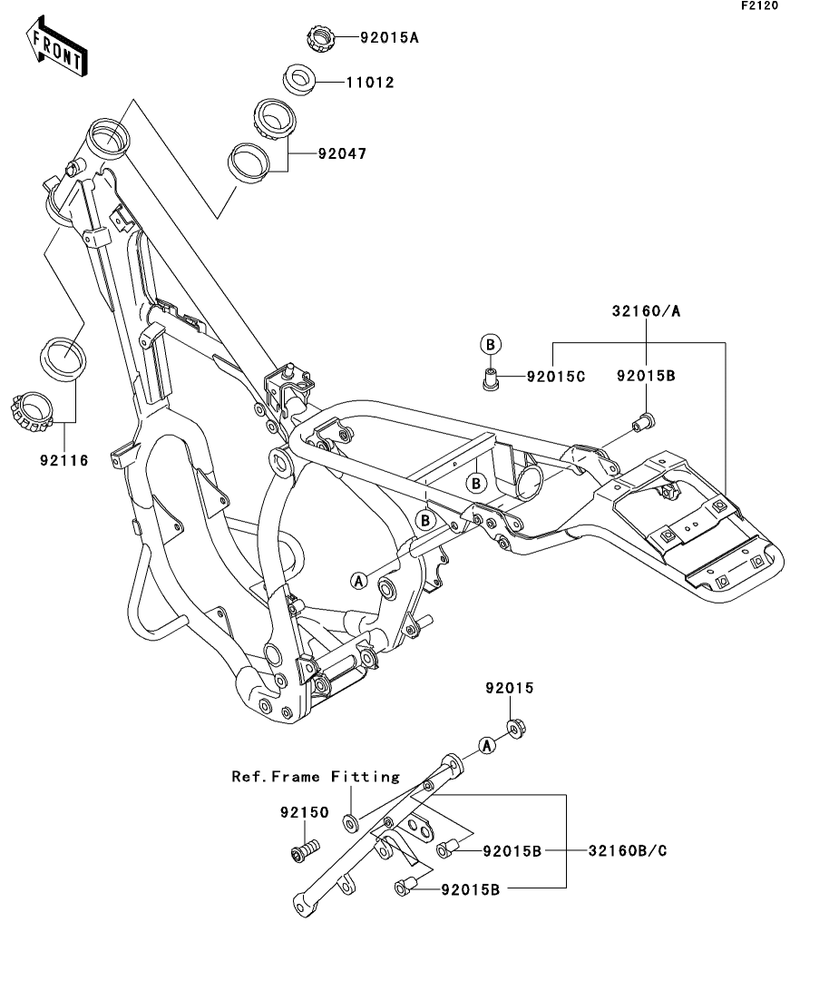 カワサキパーツ/ウエア＆グッズオンラインショップパーツ選択