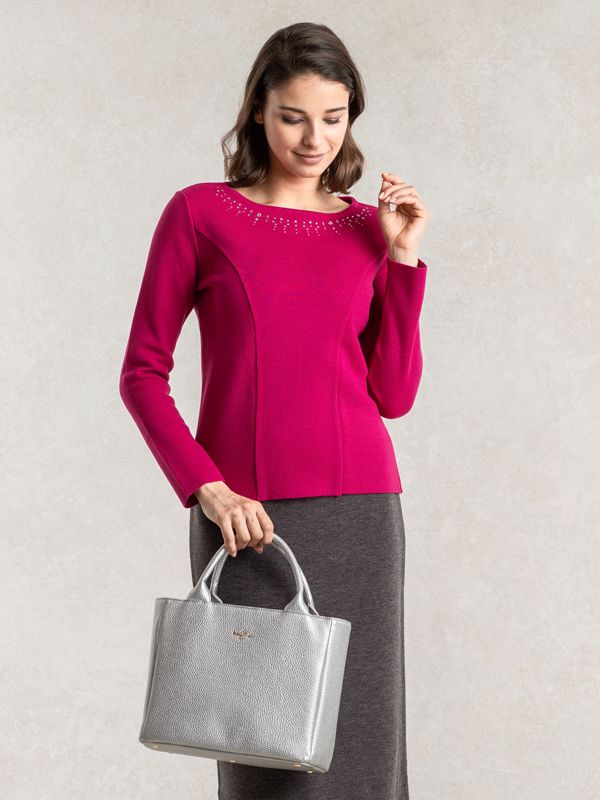 チェリーピンク ビジュートップス– kay me