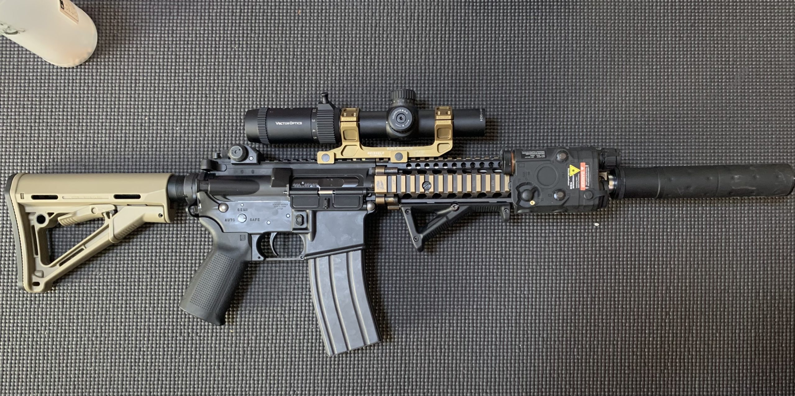 東京マルイ CQBR ブロック1 Mk18 mod1化カスタム完成