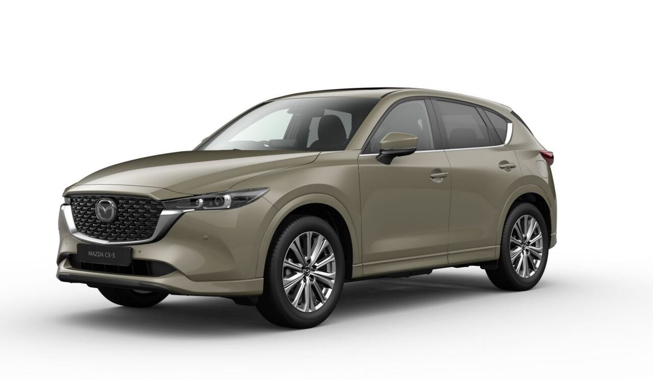 2022 CX-5 SIGNATUREの「ジルコンサンド」と「ポリメタルグレー」を