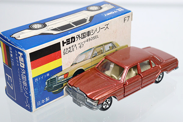 ミニカーショップ ケンボックス トミカ 青箱☆F7☆メルセデスベンツ