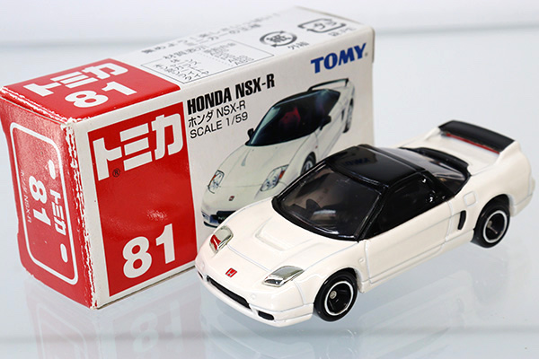 ミニカーショップ ケンボックス トミカ 赤箱☆81☆ホンダNSX-R【ST02