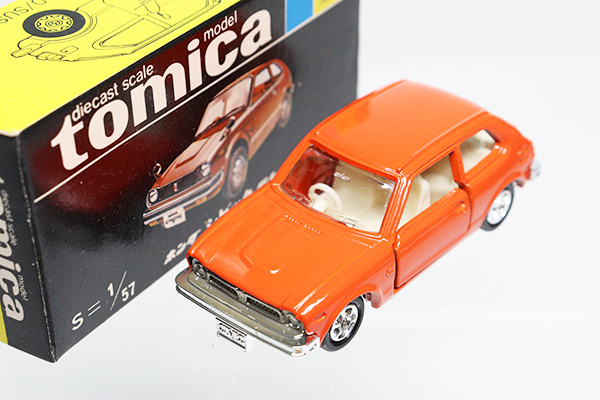 ミニカーショップ ケンボックス トミカ 黒箱☆83☆ホンダシビックGL