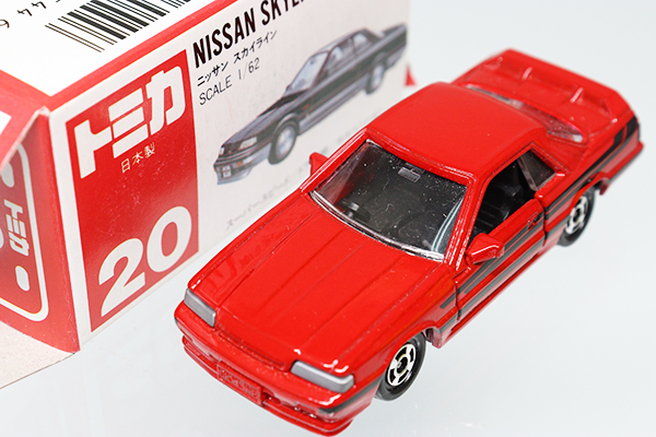 ミニカーショップ ケンボックス トミカ 赤箱(日本製)☆20☆日産