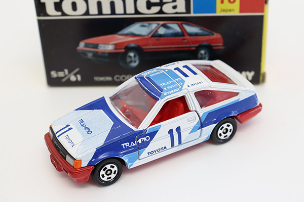 ミニカーショップ ケンボックス トミカ 黒箱☆78☆トヨタカローラ