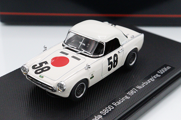 ミニカーショップ ケンボックス エブロ☆44250☆ホンダS800 レーシング